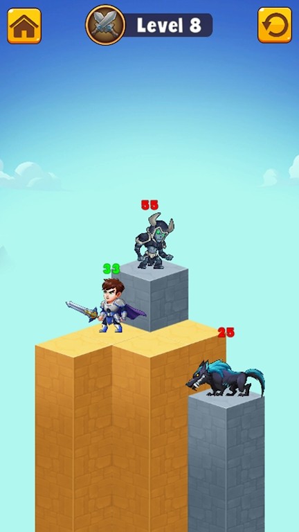 英雄金字塔谜题2