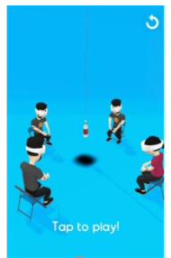 蒙眼躲瓶子挑战3