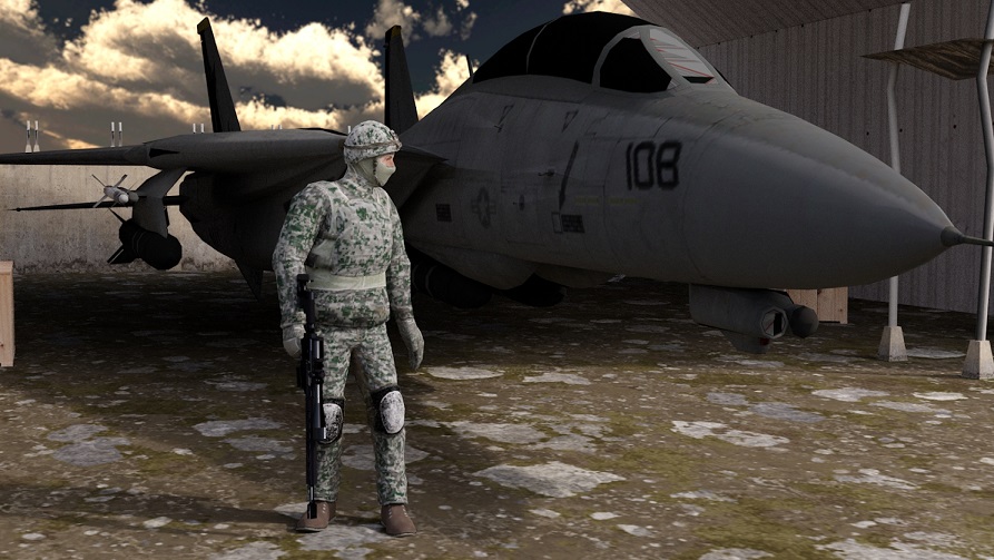 山地狙击手冬季射击2