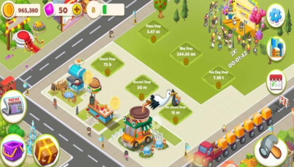 放置美食摊位大亨0