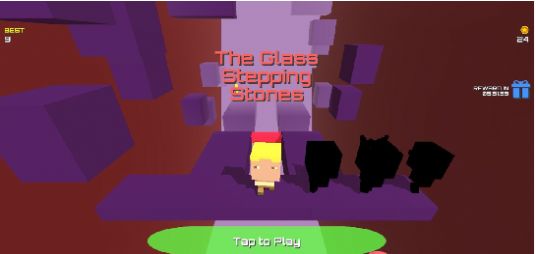 鱿鱼玻璃垫脚石桥手游