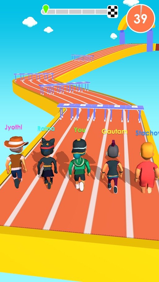 数学口算赛跑4