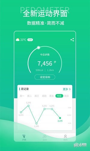 薄荷计步器app