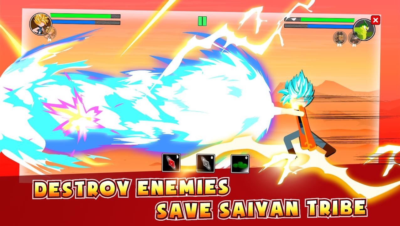 龙战士火柴人对决0