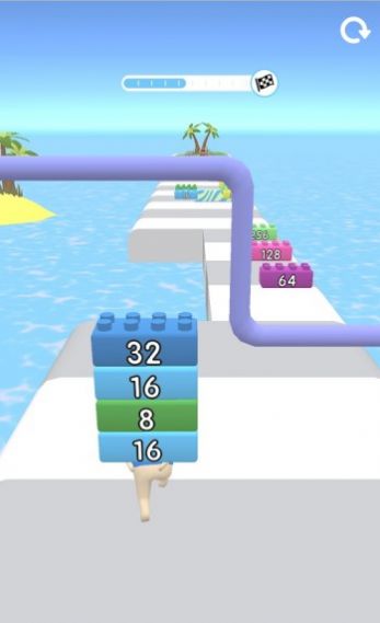 2048积木跑2