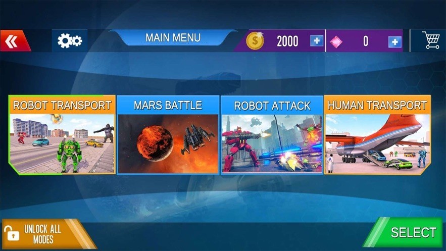 火星之战3D巴士机器人1