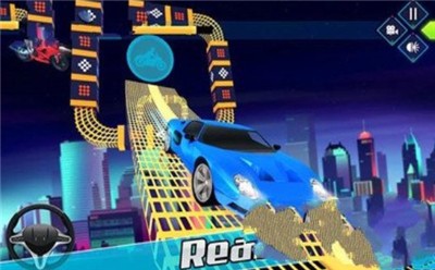 飞行汽车变形特技0