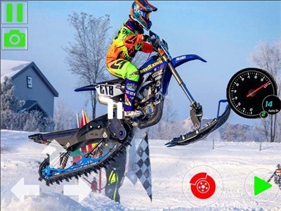 山污垢自行车赛车3