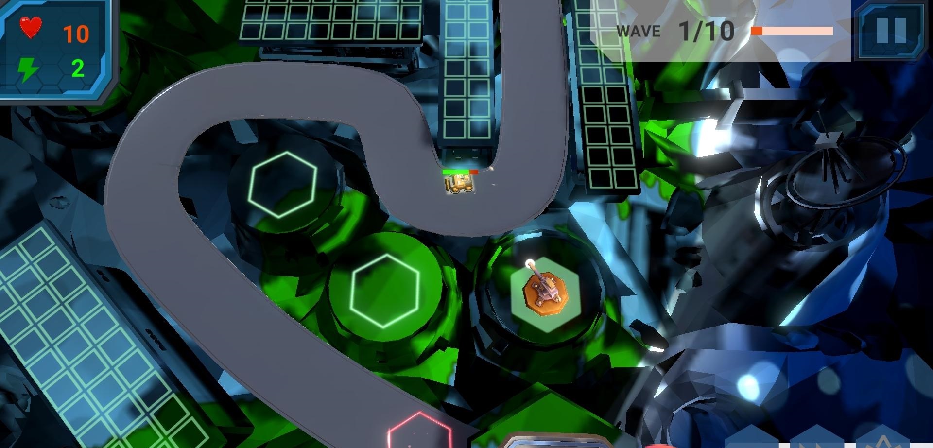 科幻模块化塔防0