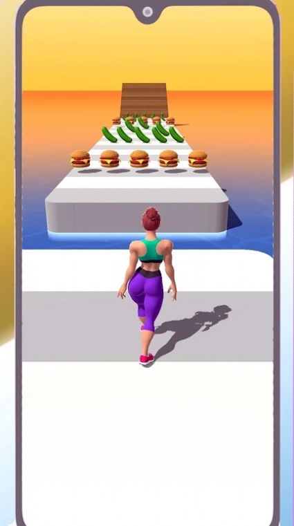 胖到适合跑步者3D1