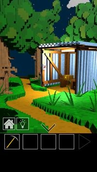 逃脱游戏逃离明亮灯光的道路