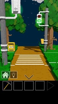 逃脱游戏逃离明亮灯光的道路