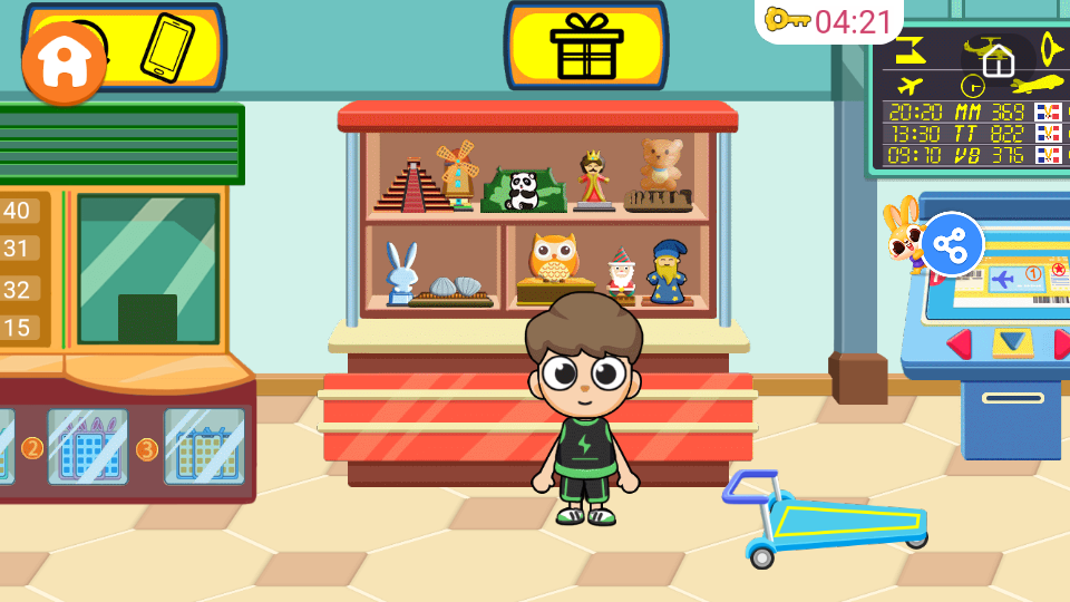 宝宝航空国际机场1