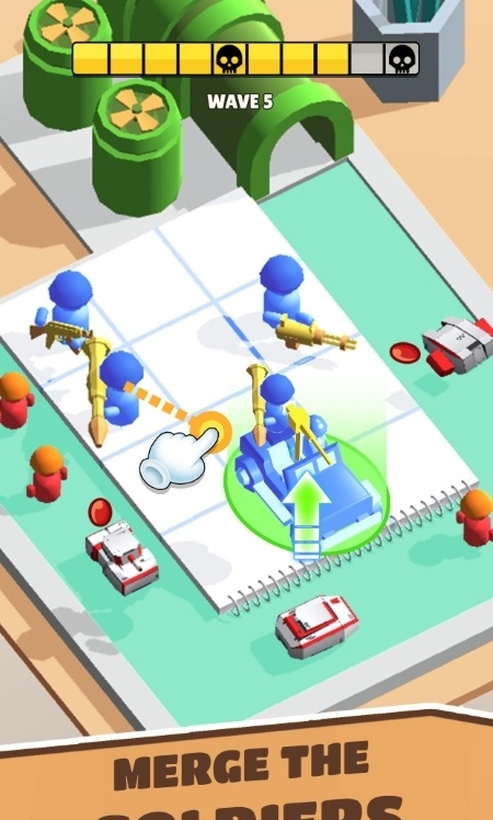 合并玩具气球防御1