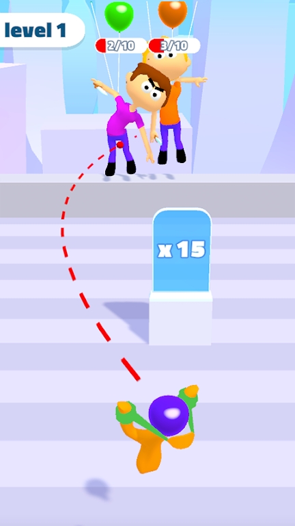 弹弓旋转射击2