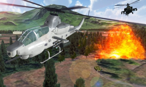 模拟直升机飞行2