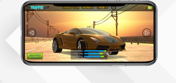 惊人的交通赛车0