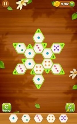 六角数字拼图1