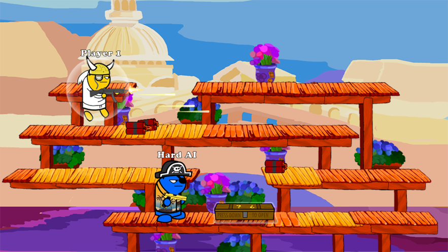 枪王大乱斗火柴人对决2