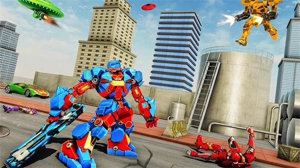 机器人变形挖掘机1