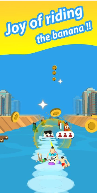 香蕉滑雪1