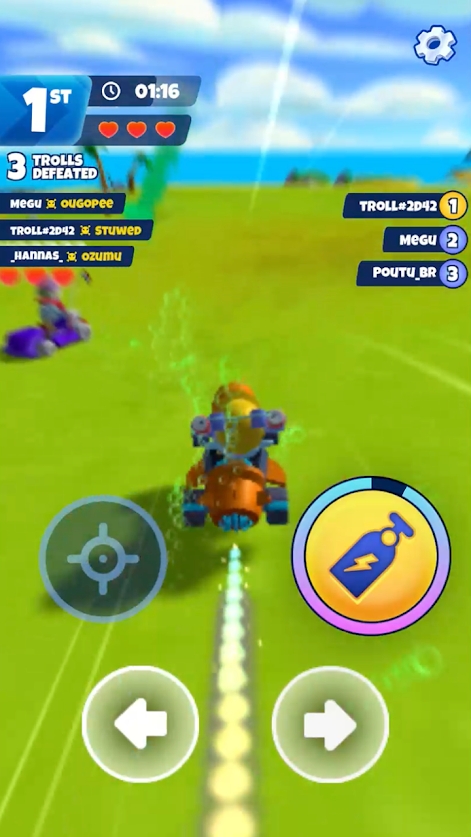 巨魔脸任务卡丁车战争2