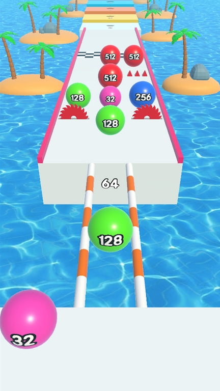 2048赛跑球1
