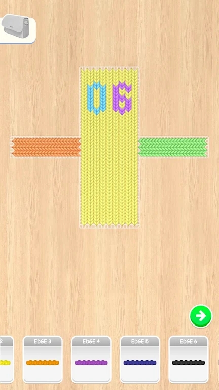 针织购物包3D2