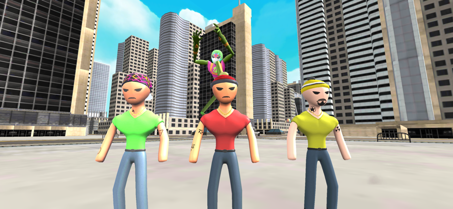 飞行超级英雄犯罪城3D1