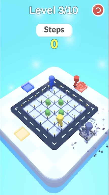 棋盘小人格斗1