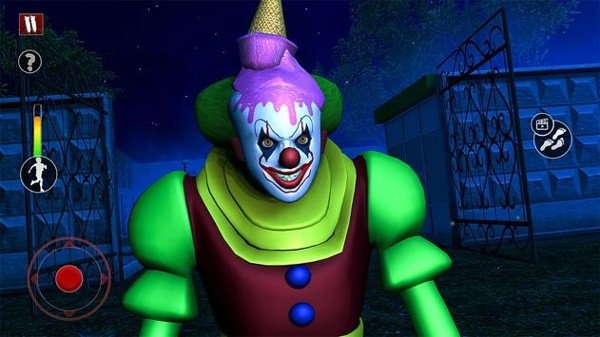 可怕的小丑3D恐怖逃生1