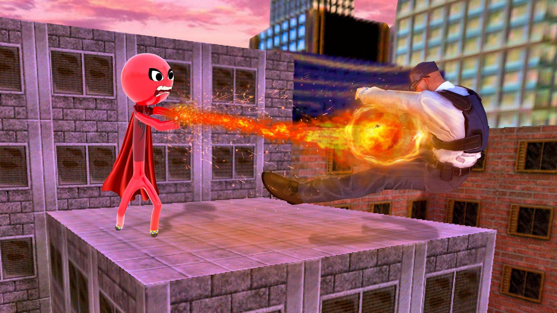 火柴人飞行战士4