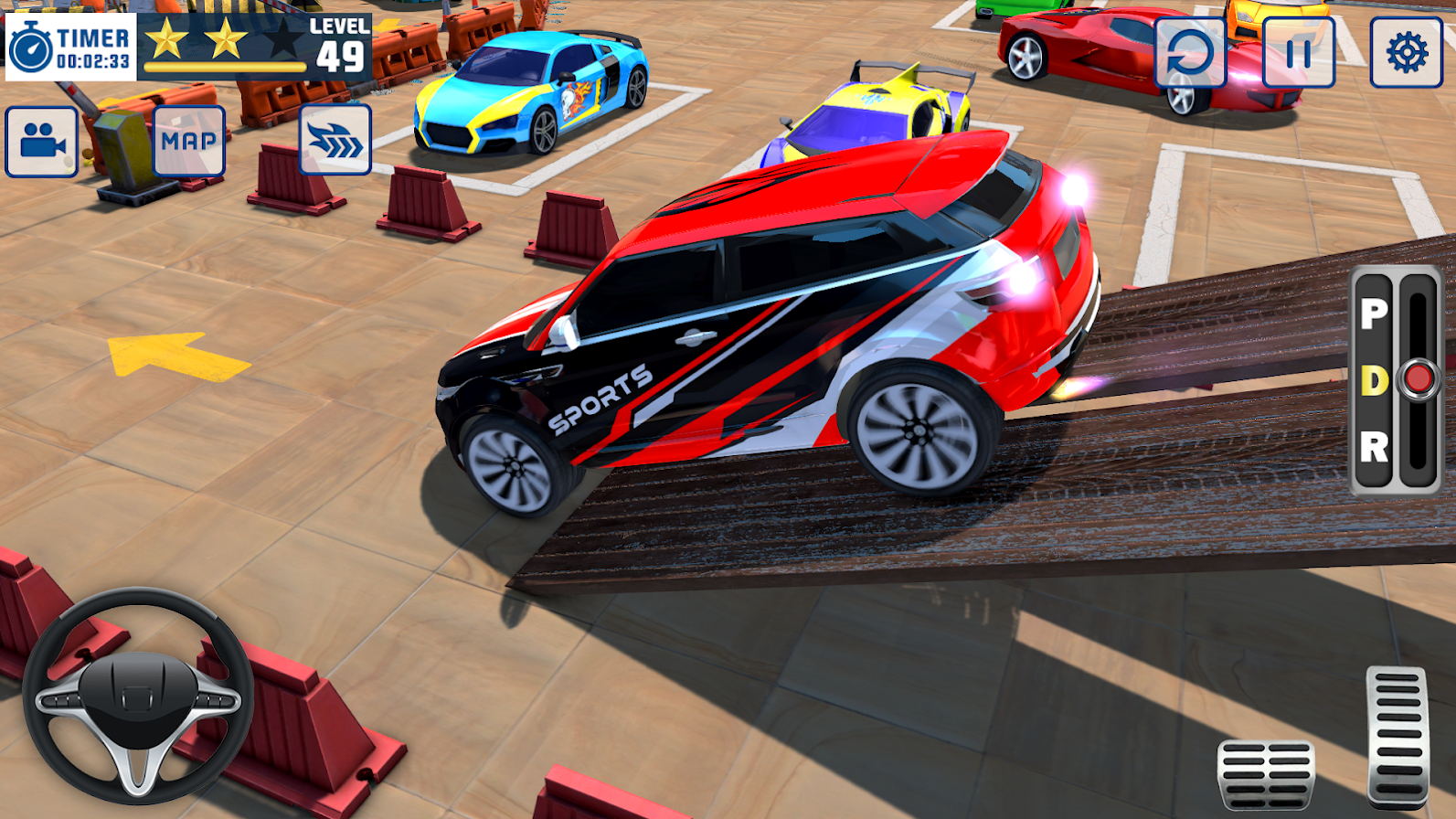 免费停车场模拟驾驶0