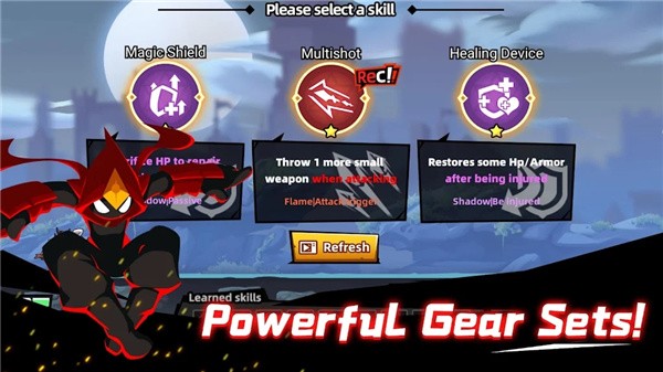 黑伯爵火柴人20