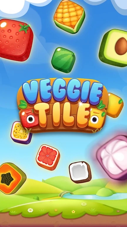 蔬菜方块拼图1