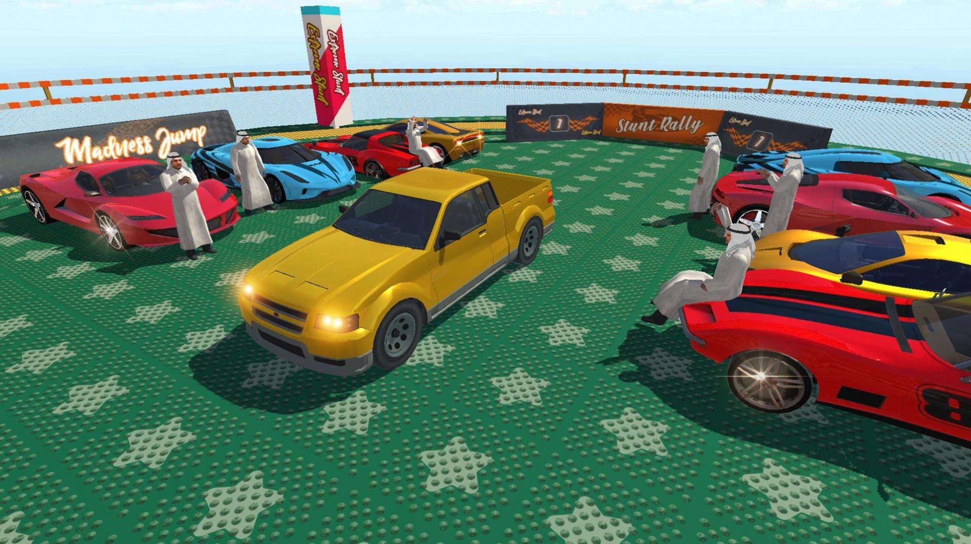 巨型SUV汽车坡道1