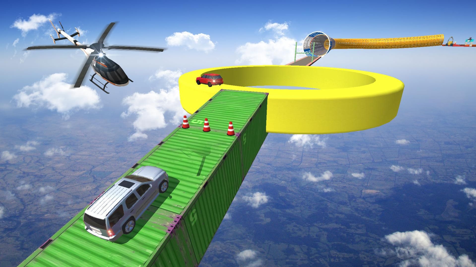 巨型SUV汽车坡道3