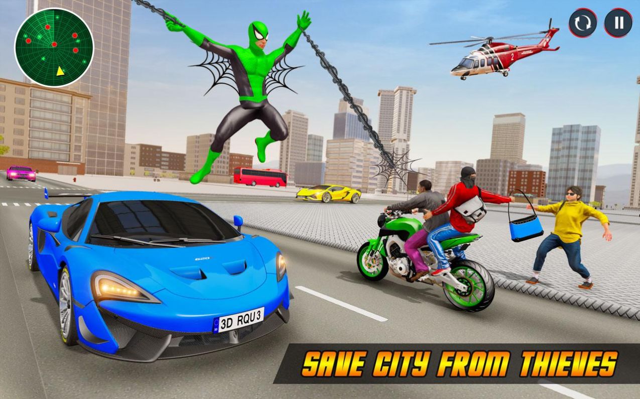 飞行机器人英雄救援手游