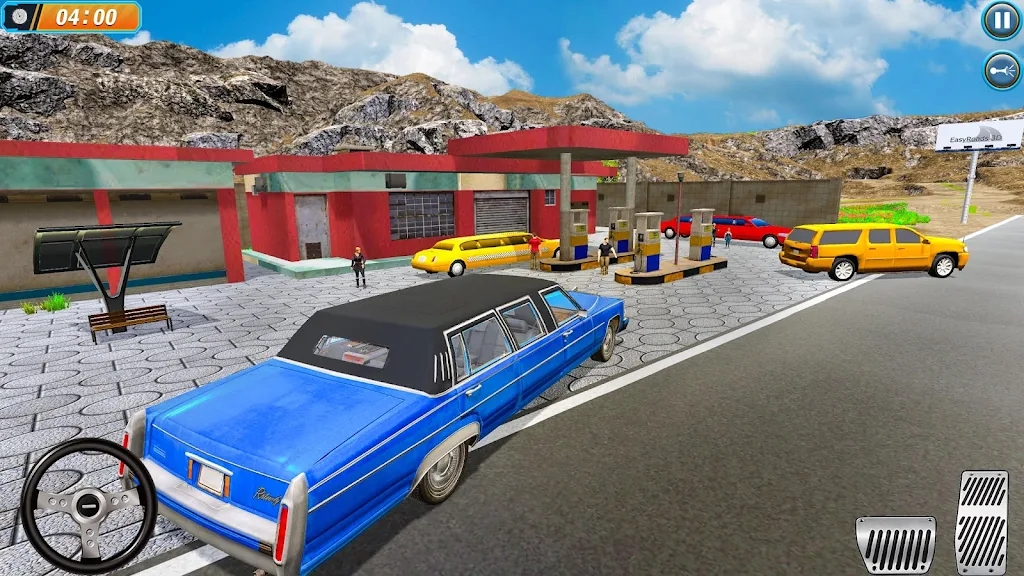 上坡豪华轿车越野司机2