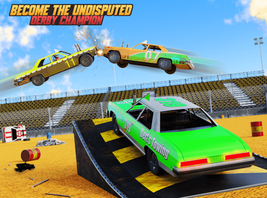 汽车崩溃拆除德比0