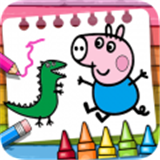 宝宝佩奇涂色书