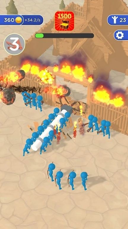 闲置攻城锤攻城1