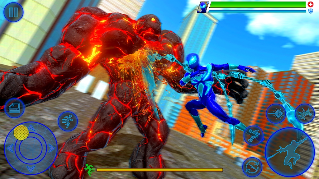 蜘蛛绳钢铁战斗模拟1