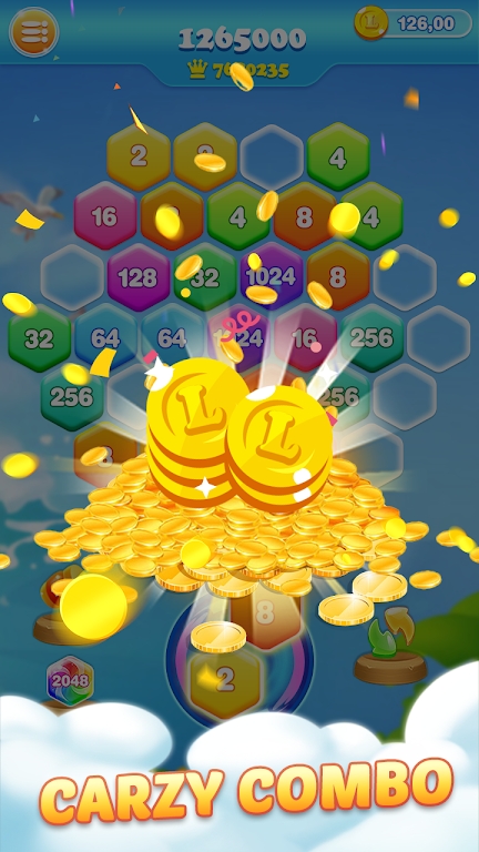 2048六边形粉碎4