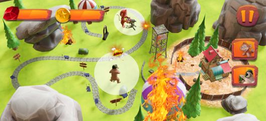 忍者猴子气球大战1