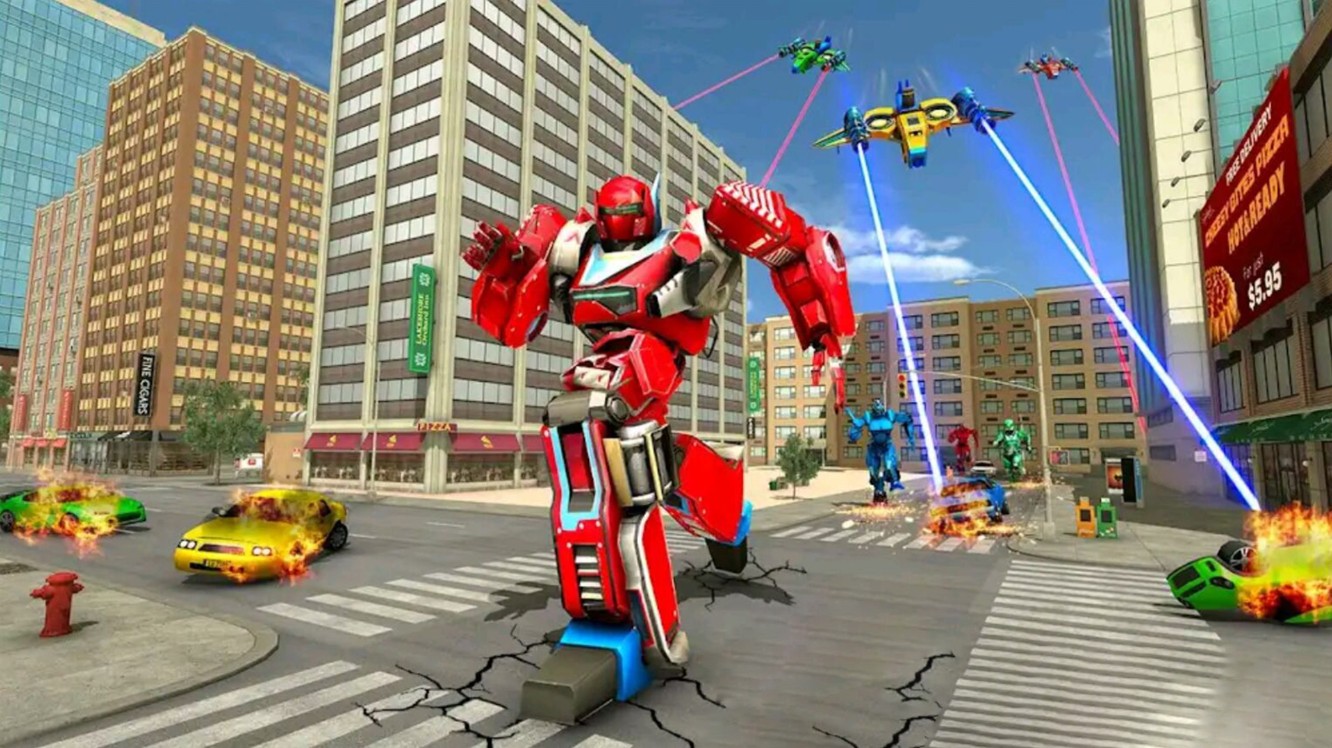 3D变形机器大战2