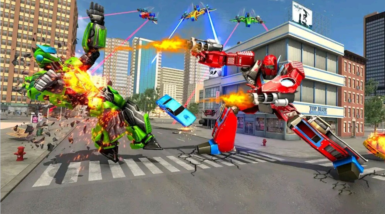 3D变形机器大战手机版