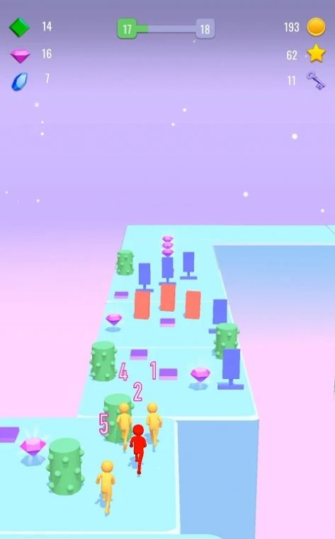 移动之路3D趣味竞赛3