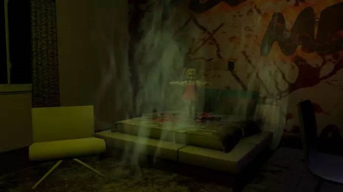 邪恶房子里的可怕娃娃女孩1