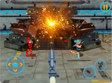 像素黑帮城市枪战游戏